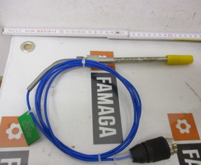 Датчик температуры
GF-7043.1.FK-L.e.DD.15/1.152.G.2000.GL-GL-PVA-TE.CST3PB.400°C-Aluschild
FÜHLERTYP : Thermoelement 7043/G
MESSSYSTEM : 1 x Fe-CuNi Typ L nach DIN 43710
eingeschweißt
-----------------------------------------------------------------
BAUMASSE:
Durchmesser : 7,8 mm / 10,5 mm
Meßhülse : S= 15/1 mm
Werkstoff: 1.4305
Temp.-Meßspitze : 0°C bis +400°C
Einbaulänge : 152 mm
Gewinde : 1/2